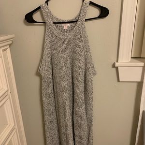 Sweater fabric dress